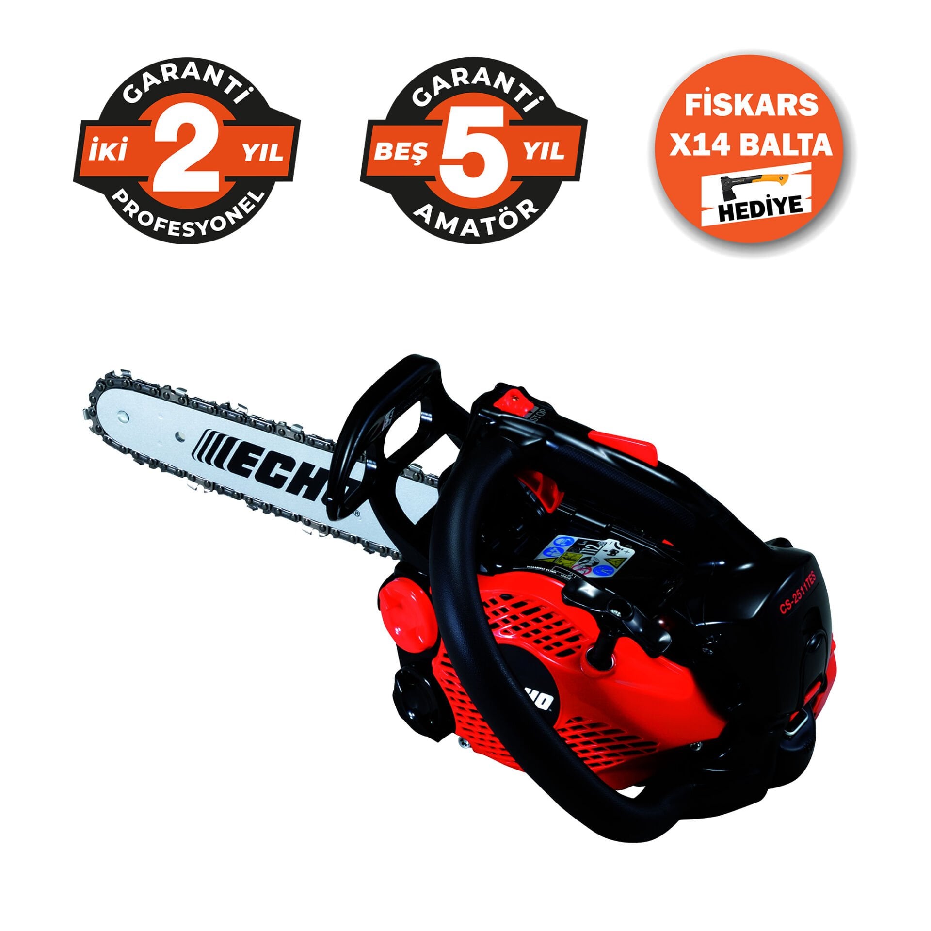 ECHO 2511 TES MOTORLU BUDAMA TESTERESİ