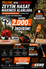 ECHO CS 2511 WES MOTORLU BENZİNLİ TESTERE