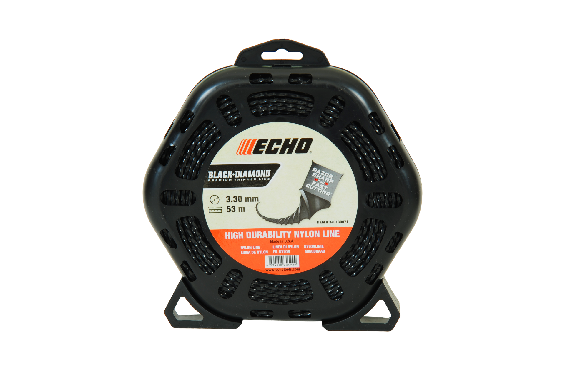 ECHO BURGULU SİYAH 3.3 MM 53 MT MİSİNA
